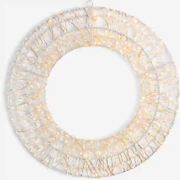 Novogodišnji venac SKRIFTSTEN Ø36cm sa LED i tajmerom