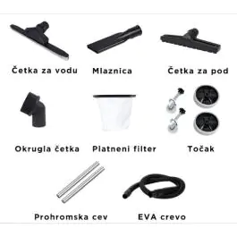 REM POWER Usisivač MCI 603 - 3 Motora x 1300 W