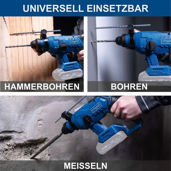 Scheppach aku udarna čekić bušilica SDS PLUS Brushless IXES BC-RHD230-X