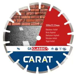 Dijamantska rezna ploča 300/22.23mm za ciglu/asfalt CA Classic Carat