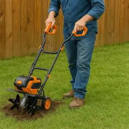 Fuse akumulatorski motokultivator-freza 2x18V Villager