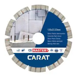 Dijamantska rezna ploče za beton i tvrdi kamen CS Master 125m Carat