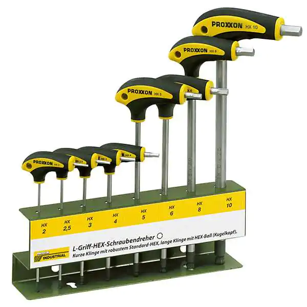 8-delni set inbus odvijača na L ručici Proxxon - proizvod na akciji