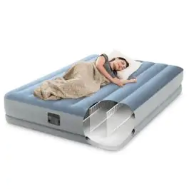 Intex Vazdušni krevet Queen Dura-beam sa Fastfill USB pumpom 152 x 36 x 203cm