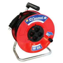 Kabl sa motalicom na metal bubnju 280mm monof 25m H05RR-F 3G1,5