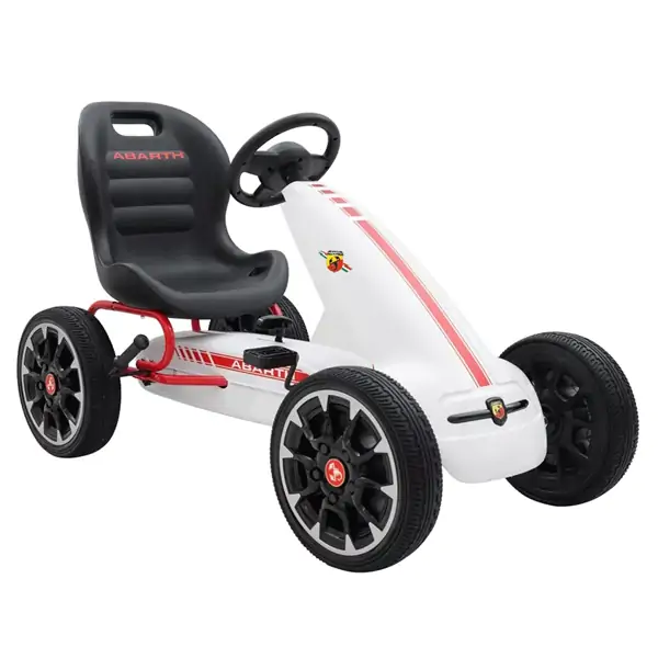 Dečija formula na pedale Abarth 500 bela