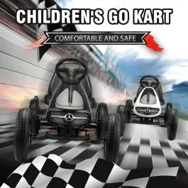 Formula na pedale za decu Mercedes crna