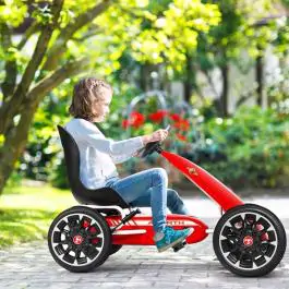 Dečija formula na pedale Abarth 500 crvena