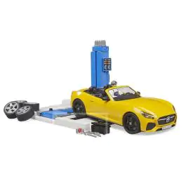 Bruder auto servis set sa figurama Roadster