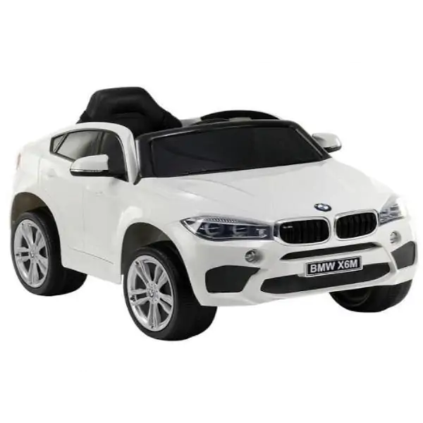 Dečiji auto na akumulator licencirani BMW X6M Beli - proizvod na akciji