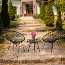 Baštenski set LUGO sto i 2 stolice