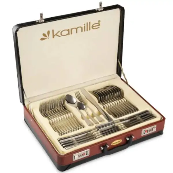 Set escajga u koferu 72kom 5216 Kamille