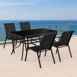 Baštenska garnitura sa 4 stolice Padova