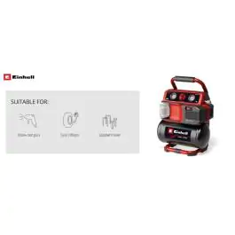 Einhell Akumulatorski Kompresor TE-AC 18/75 Li OF-Solo