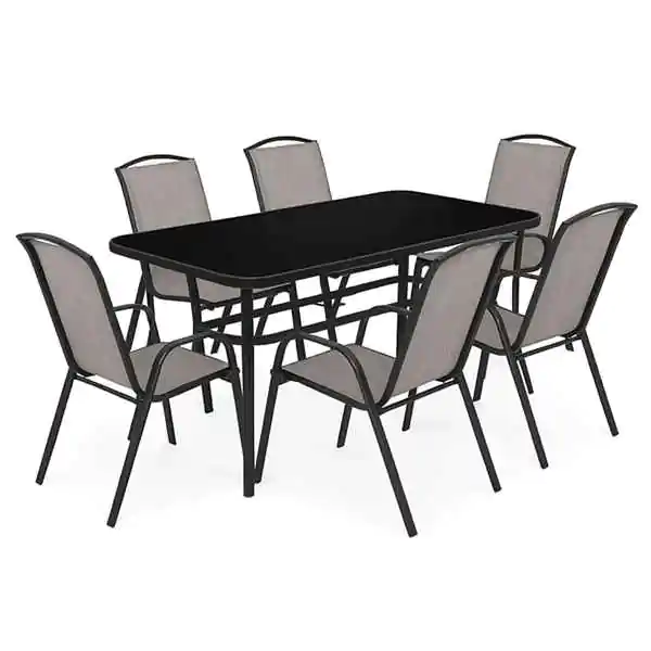 Baštenski set sto sa 6 stolica Elafonisos