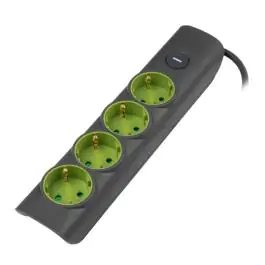 Produžni sa 4 mesta 1.4m 1.5mm2 + prekidač Prosto