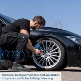 Scheppach HC63 – Snažan 50L kompresor sa 10 bara pritiska i 1500 W motorom