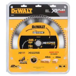 DeWalt DT99576 list za kružnu testeru 305 mm, 78 zuba – za precizno sečenje drveta i materijala sa ekserima