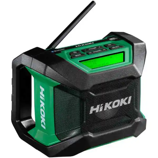 Hikoki UR18DA-W4Z akumulatorski radio 18V – Bluetooth, FM/DAB+, bez baterije i punjača