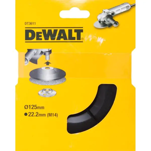 DeWalt DT3611 podloga za brušenje i poliranje, 125mm