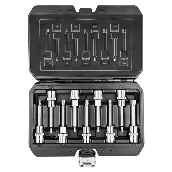 Set dugih nasadnih ključeva 100mm TORX 1/2" Neo Tools