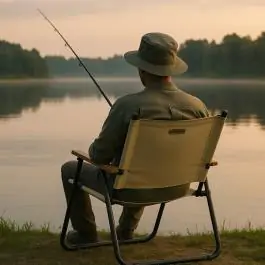 Baštenska stolica na sklapanje 760 x 545 x 400mm