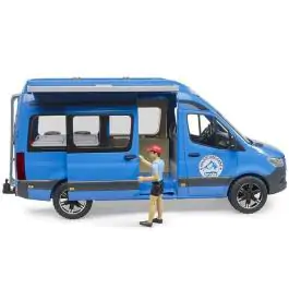 Igračka bruder Kombi MB Sprinter kamper sa figurom i dodacima