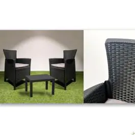 Baštenski set Forest antracit