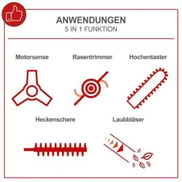 Scheppach motorni multifunkcionalni trimer MTC42-5P Scheppach