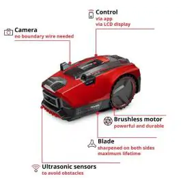 Einhell FREELEXO CAM PLUS 600 robotska kosačica sa kamerom i WiFi aplikacijom – do 600 m²