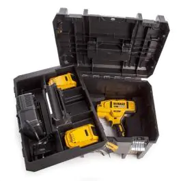 DeWalt DCN681D2 akumulatorski pištolj za klamerice 18V XR, 2x2.0 Ah baterije, punjač i kofer