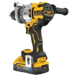 DeWalt DCD1007H2T 18 V XR akumulatorska udarna bušilica-odvijač, 2×5.0 Ah Powerstack baterije, punjač, bočna ručka i kofer