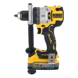 DeWalt DCD1007H2T 18 V XR akumulatorska udarna bušilica-odvijač, 2×5.0 Ah Powerstack baterije, punjač, bočna ručka i kofer