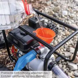 Scheppach PWP32 benzinska pumpa za vodu 5,3 KS, prečnik priključka 2 cola, protok 32000 litara na sat