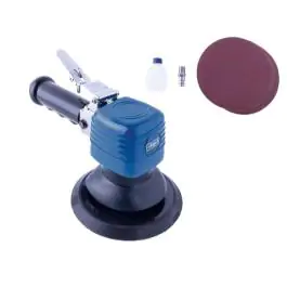 Scheppach pneumatska brusilica sa dodatnim priborom, radni pritisak 6,3 bara, prečnik ploče 140 mm