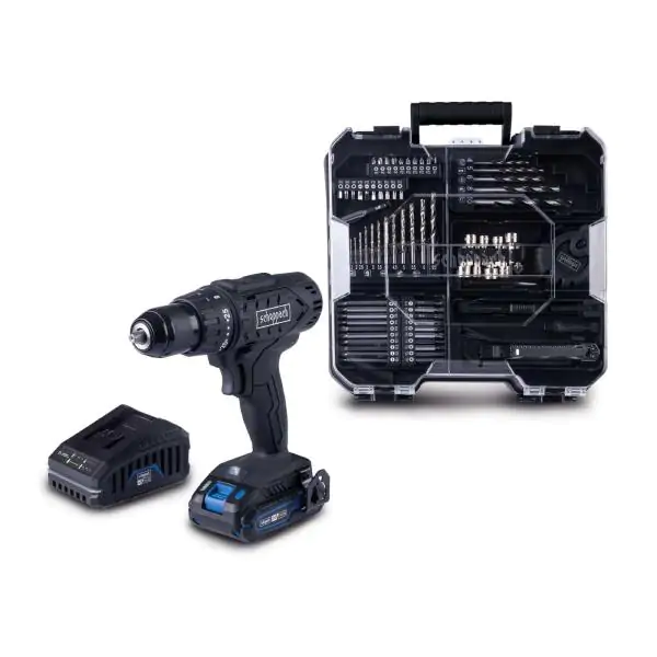 Scheppach IXES C-BSB74/1BE-X akumulatorska bušilica-odvijač 20V sa 74 dela pribora u koferu