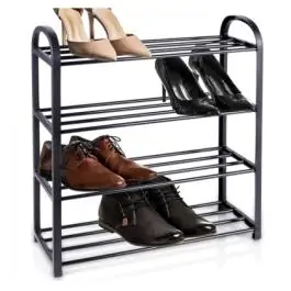Metalni stalak za obucu na 3 nivoa 63 x 28 x 60 cm Vilde 569979