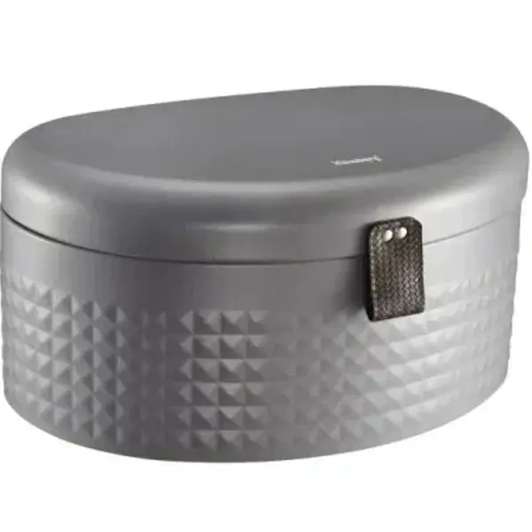 Klausberg KB7578 kutija za hleb siva metalna