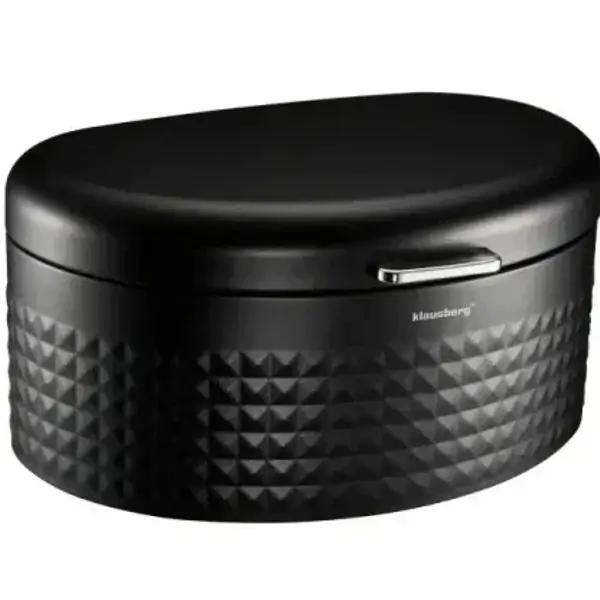 Klausberg KB7577 kutija za hleb crna metalna