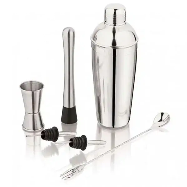 Kinghoff KH1707 šejker koktel set 0.75L 6 delova