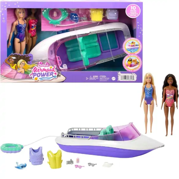 Barbie sa čamcem u setu