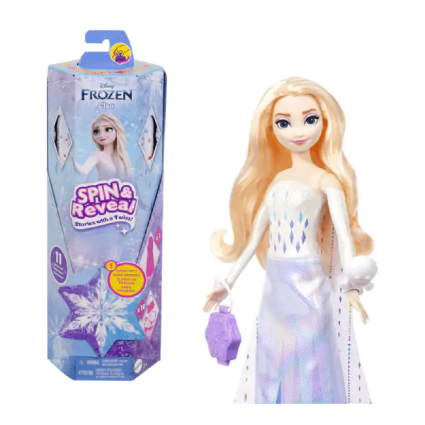 Frozen Elsa Spin and Reveal