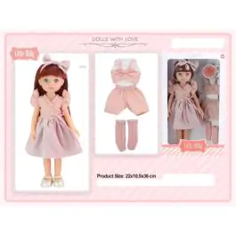 Lutka Milly i garderoba