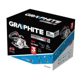 Aku. kružna testera - GRAPHITE 58G008