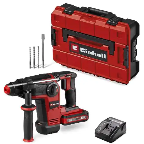 Einhell SDS+ PROFESSIONAL akumulatorski čekić bušilica TP-HD 18/28 Li BL+4 (1x3,0Ah+ baterija i punjač)