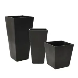 Saksija SONATA (Antracit - Tamno siva) 33x30x30 cm