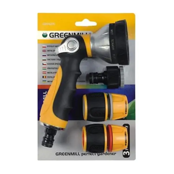 Set prskalica sa spojkama - GREENMILL GB1627C