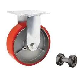 Rezervni točak za kolica HD (fiksni) na pločici 150mm