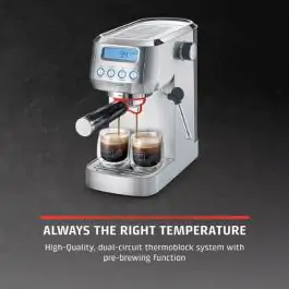 CASO Espresso aparat Gourmet Crema