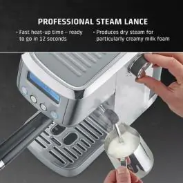 CASO Espresso aparat Gourmet Crema